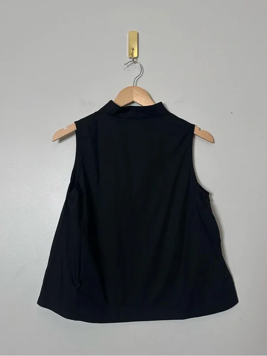 TUCKERNUCK Black Celeste Top Sleeveless Swing Blouse Cotton Size Small - Picture 6 of 9